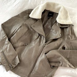 Forever 21 pleather jacket